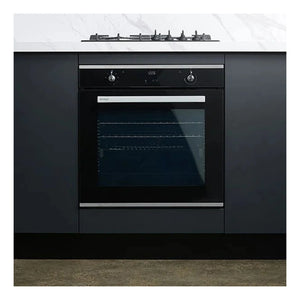 Residentia 60cm 8 Function Pyrolytic Oven OBO61PXTGG, Front View 2