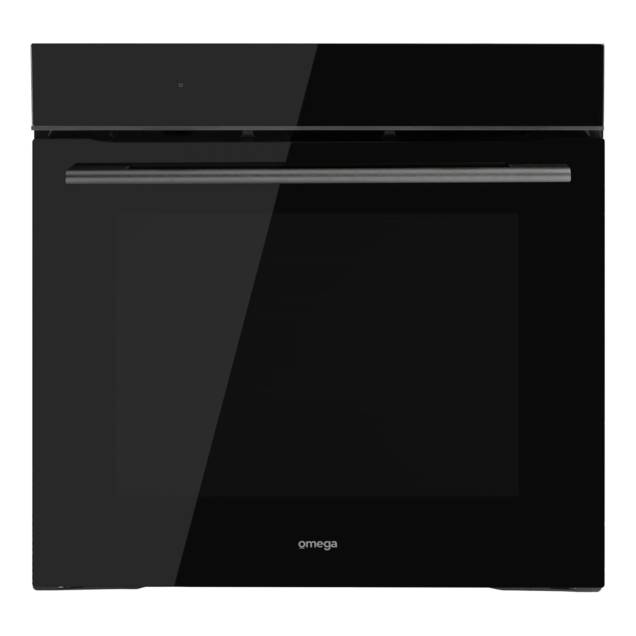 Omega Appliances 60cm 16 Function Pyrolytic Oven with Air Fry OBOP6016AM, Front View 2