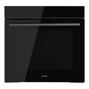 Omega Appliances 60cm 16 Function Pyrolytic Oven with Air Fry OBOP6016AM, Front View 2