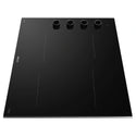 Omega Appliance 60cm Ceramic Cooktop, Knob Controls OCC604KZ, Side View