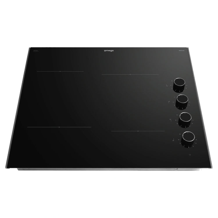Omega Appliance 60cm Ceramic Cooktop, Knob Controls OCC604KZ, Top View