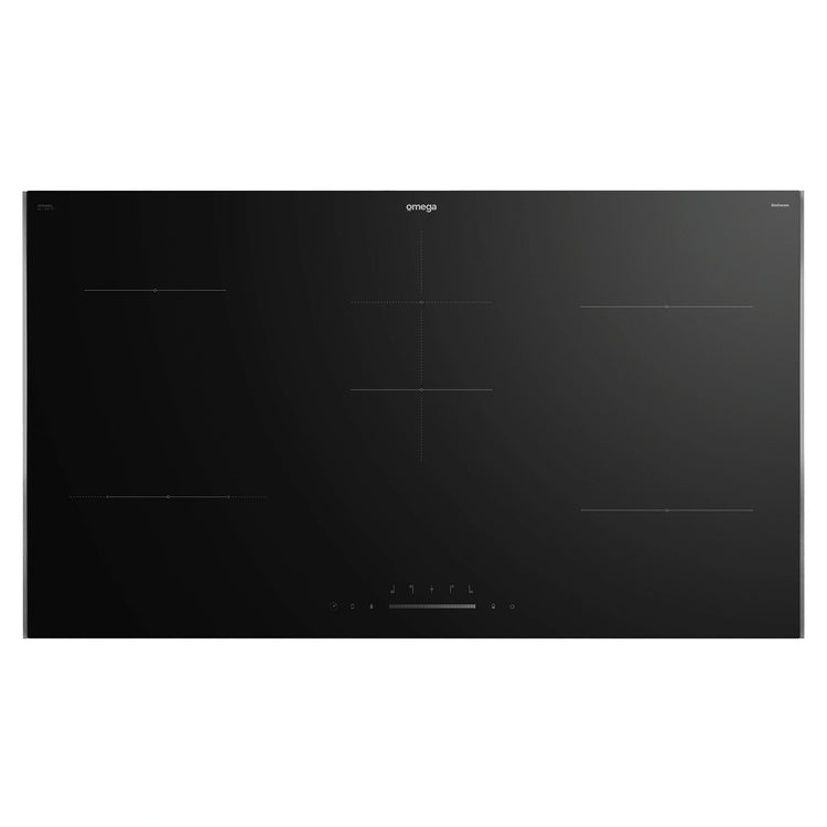 Omega Appliance 90cm Touch Controls Ceramic Cooktop OCC905TZ, Front View