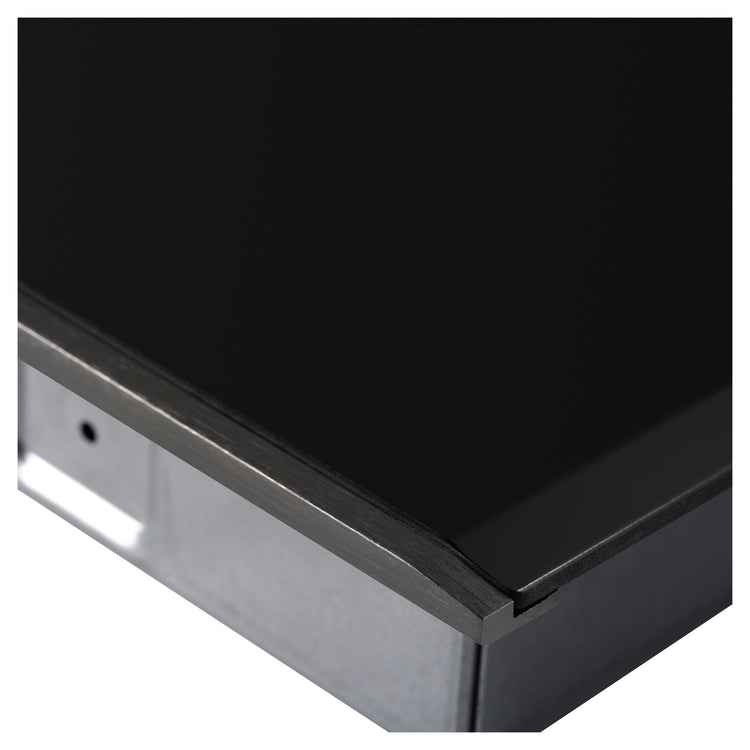 Omega Appliances 60cm Induction Cooktop, 10 Amp Power Phasing OCI604PPTZ, Edge View