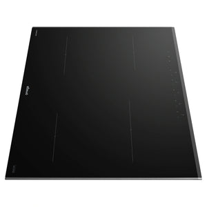 Omega Appliances 60cm Induction Cooktop, 10 Amp Power Phasing OCI604PPTZ, Side View