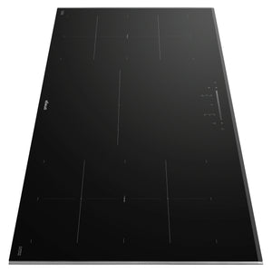 Omega Appliance 90cm 5 Zone Induction Cooktop with Bridge Zones OCI903FTZ, Side View