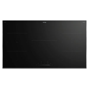 Omega Appliance 90cm 5 Zone Induction Cooktop with Bridge Zones OCI903FTZ, Top View 4