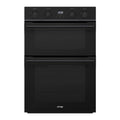 Omega Appliances 60cm 12 Function Double Oven, Midnight ODO6012M, Front View