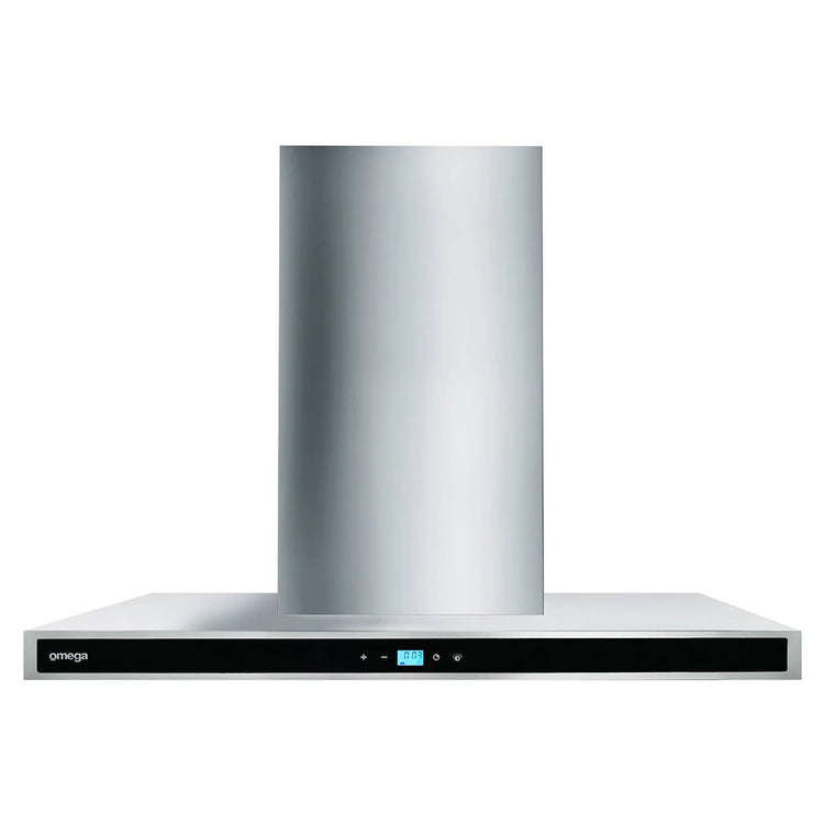 Omega ORC94XBA 90cm Canopy Rangehood Black