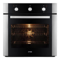 Omega OO640X 60cm Stainless Steel Electric Wall Oven, Front view
