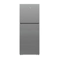 TCL P491TMS 420L Top Mount Fridge Silver, Front view 