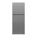 TCL P491TMS 420L Top Mount Fridge Silver, Front view 