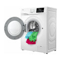 TCL 7.5kg Front Load Washer P608FLW, Front left view
