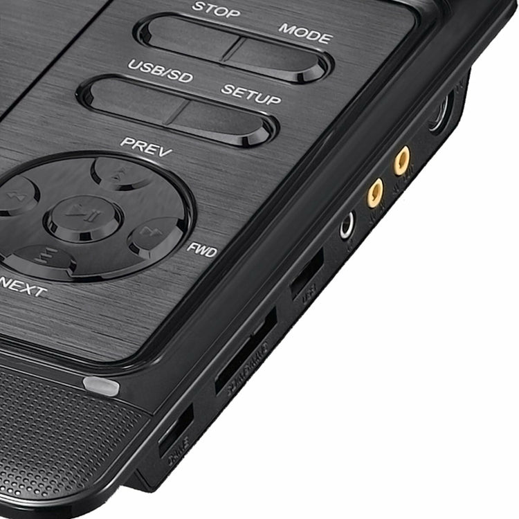 Lenoxx PDVD1000 10inch Portable DVD Player Black