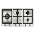 Smeg 90cm 5-Burner Classic Natural Gas Cooktop PSA9065, Top View