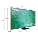 Samsung QA55QN85CAWXXY 55 Inch QN85C Neo QLED 4K Smart TV, Dimensions