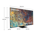 Samsung QA65QN90AAWXXY 65 Inch QN90A Neo QLED 4K Smart TV, Dimensions