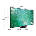 Samsung QA75QN85CAWXXY 75 Inch QN85C Neo QLED 4K Smart TV, Dimensions