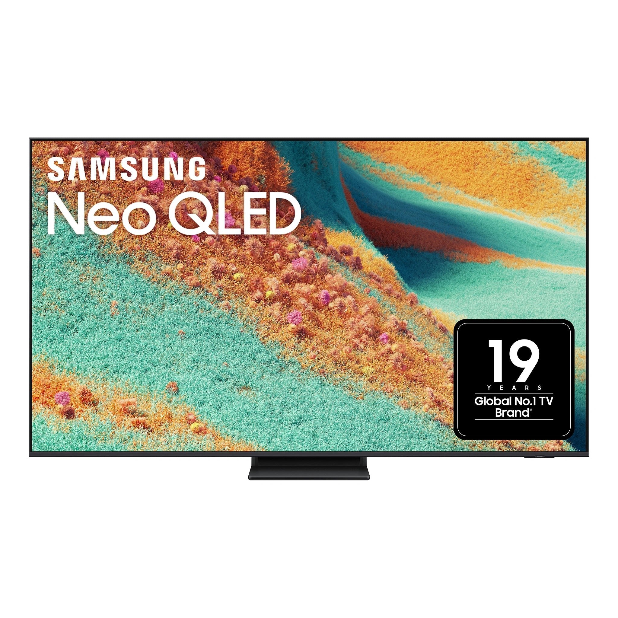 Samsung 75-inch Neo QLED QN85F 4K Vision AI Smart TV QA75QN85FAWXXY, Front View