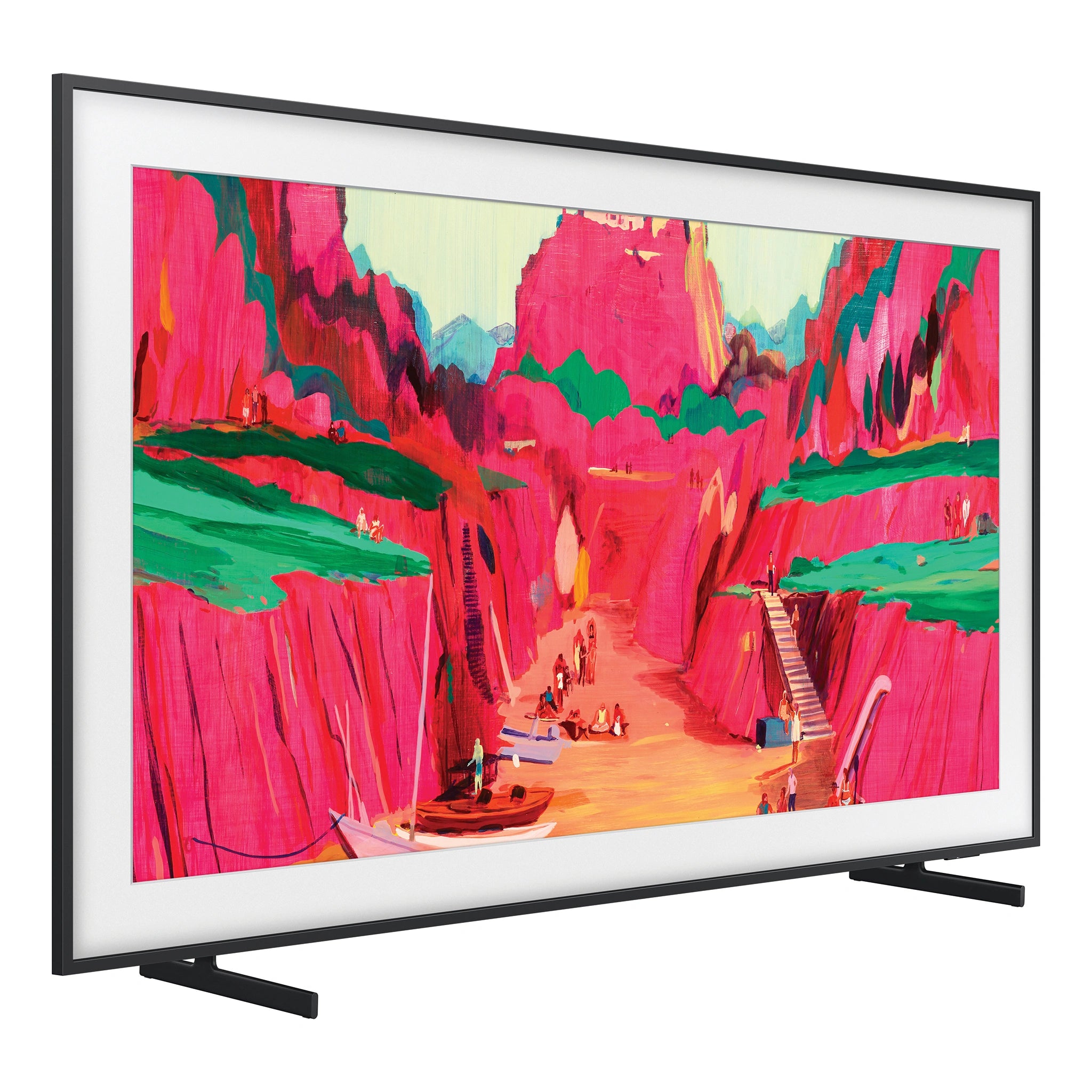 Samsung 85-inch The Frame Pro 4K Vision AI Smart TV QA85LS03FWWXXY, Left View