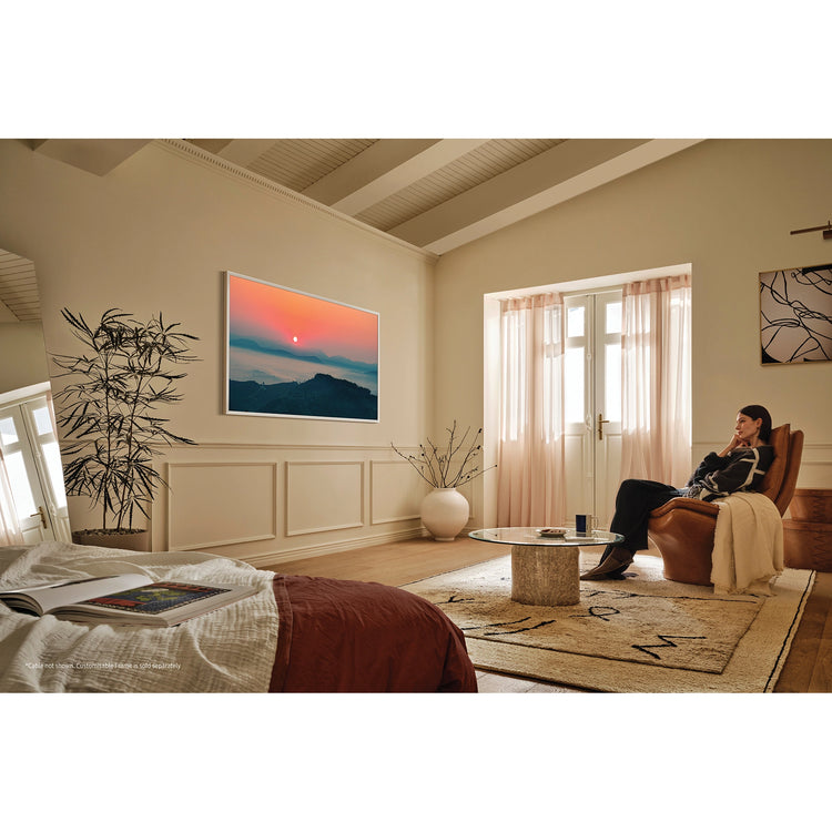 Samsung 85-inch The Frame Pro 4K Vision AI Smart TV QA85LS03FWWXXY, Lifestyle View