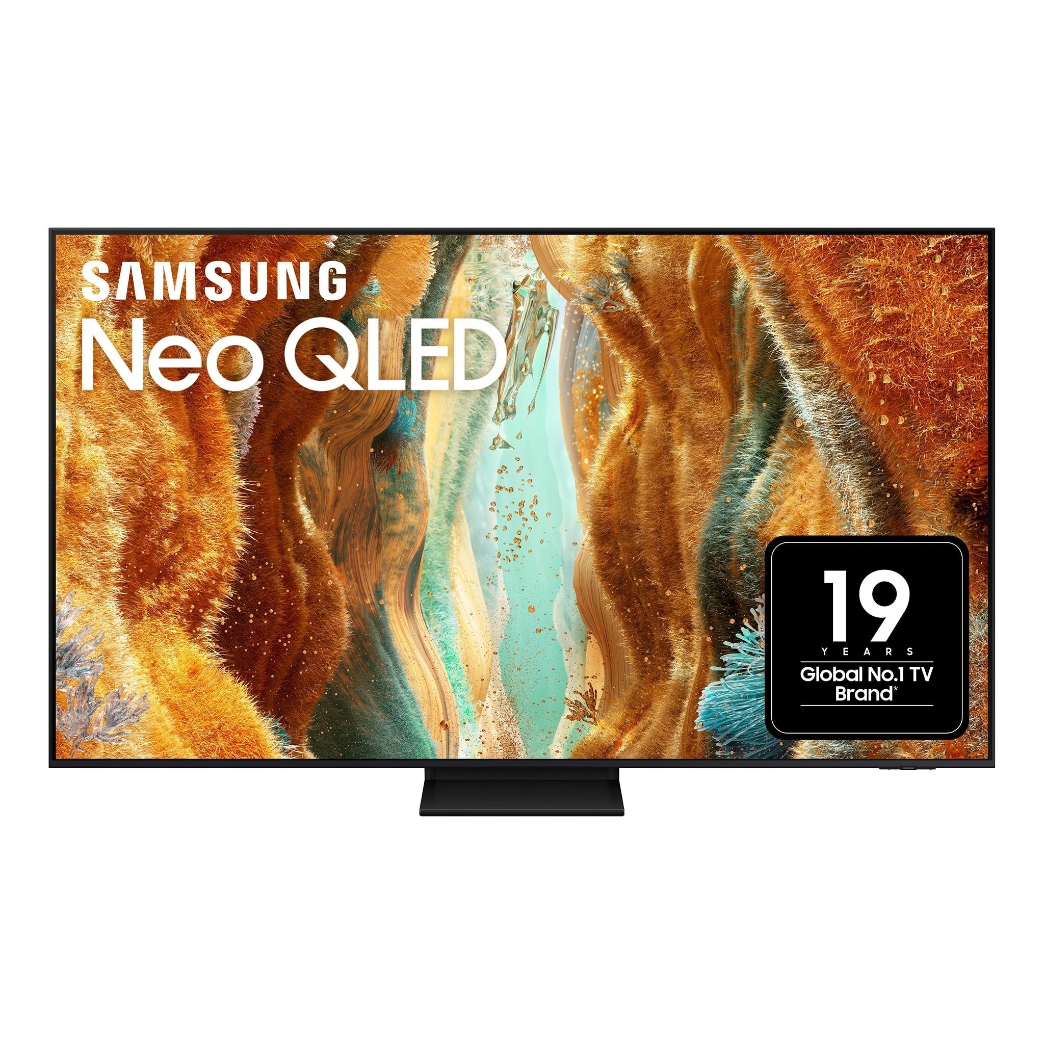 Samsung 85-inch Neo QLED QN70F 4K Vision AI Smart TV QA85QN70FAWXXY, Front View