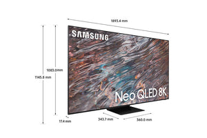 Samsung QA85QN800AWXXY 85 Inch QN800A Neo QLED 8K Smart TV, Dimensions