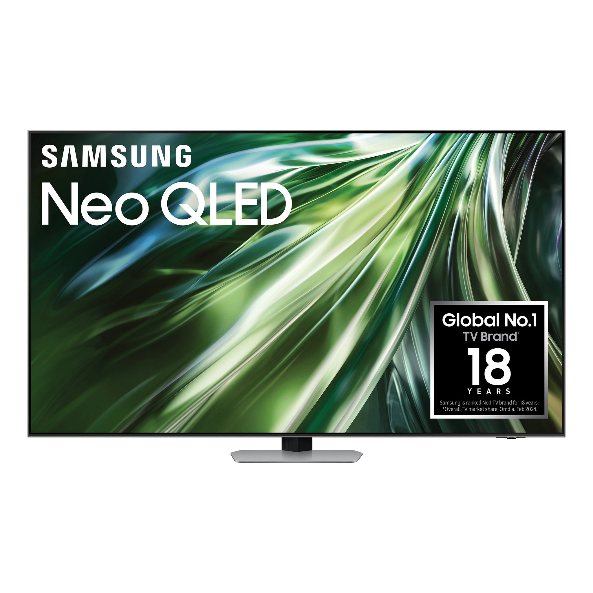 Samsung 85-inch Neo QLED 4K QN90D Smart AI TV QA85QN90DAWXXY, Front View
