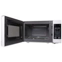 Sharp R210DW Compact 750W Microwave Oven, Front open