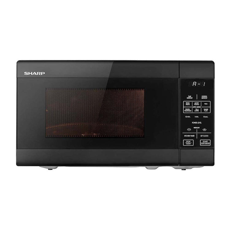 Sharp R211DB 20L Compact Microwave Black Appliance Giant