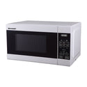 Sharp R211DW 20L Microwave Oven White, Front left view