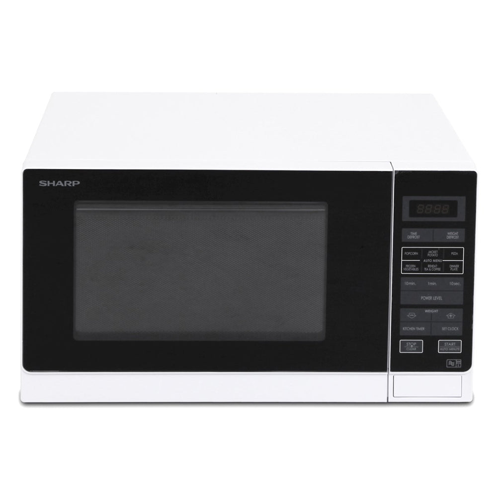 Sharp R30A0W Freestanding Microwave 900W at APPLIANCE GIANT