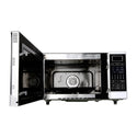 Sharp R890NW White Midsize Double Grill Convection 900W Microwave, Front open