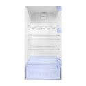 Beko RDNE350K30X Top Mount Fridge Stainless Steel, Bottom open