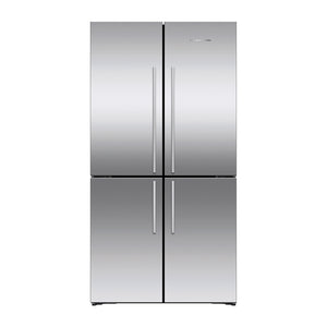 Fisher & Paykel 538L Quad Door Fridge Stainless Steel RF605QDVX2, Front view