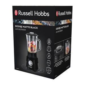 Russell Hobbs RHBL5BLK 1.5L Desire Matte Black Jug Blender, Image 5