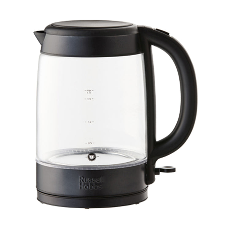 Russell Hobbs RHK172BCH Black Brooklyn Glass Kettle