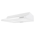 Robinhood 60cm Compact Wall Mounted Rangehood – White RCA3AL6WH, Front View