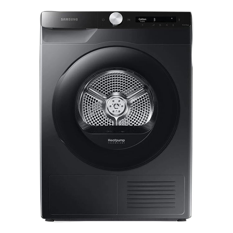 Samsung 8kg Heat Pump Smart Dryer with Intelligent AI Dry DV80T5420AB, Front View