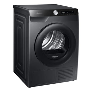 Samsung 8kg Heat Pump Smart Dryer with Intelligent AI Dry DV80T5420AB, Left Side View