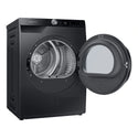 Samsung 8kg Heat Pump Smart Dryer with Intelligent AI Dry DV80T5420AB, Left Side View With Door Open