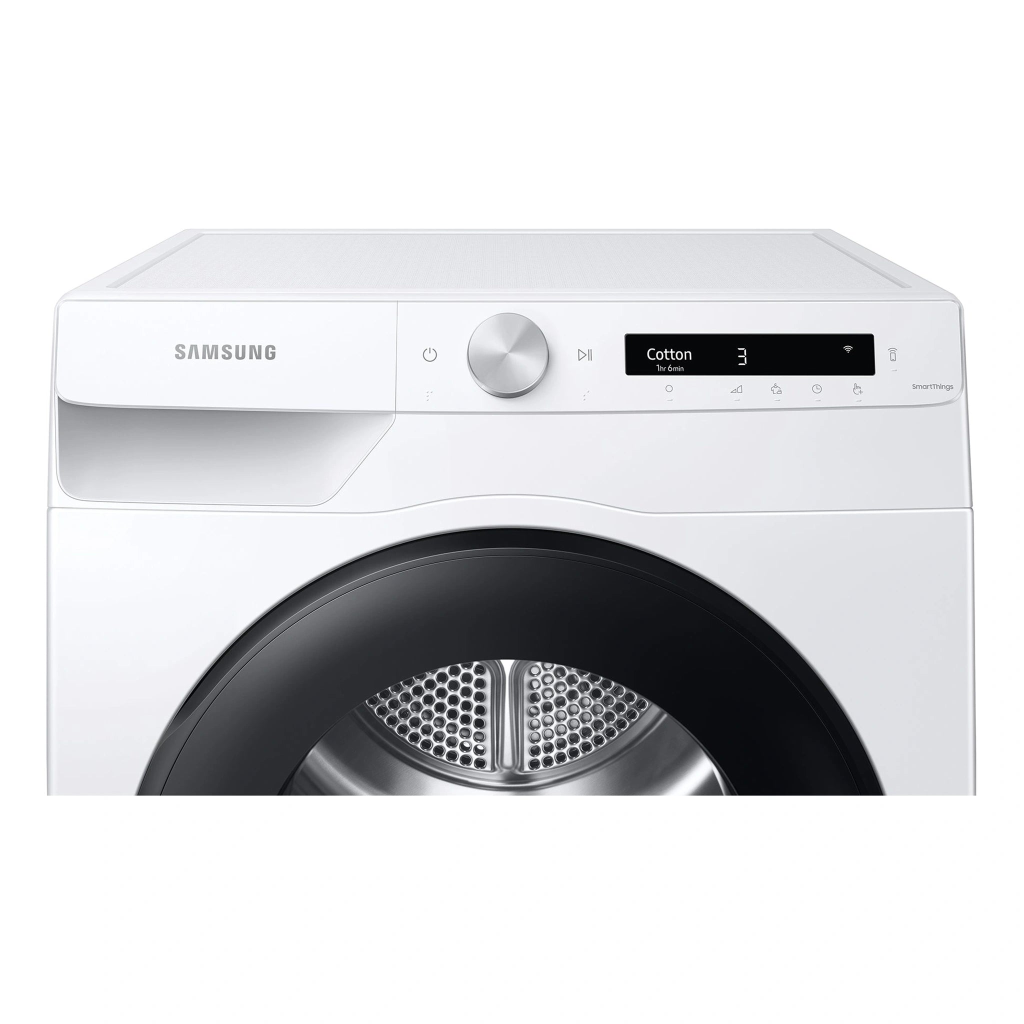 Samsung DV80T5420AW 8kg Heat Pump Smart Dryer with Intelligent AI Dry