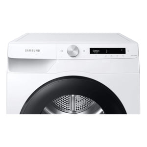 Samsung 8kg Heat Pump Smart Dryer with Intelligent AI Dry DV80T5420AW, Control Panel View