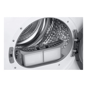 Samsung 8kg Heat Pump Smart Dryer with Intelligent AI Dry DV80T5420AW, Drum View
