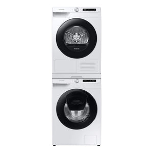 Samsung 8kg Heat Pump Smart Dryer with Intelligent AI Dry DV80T5420AW, Heat Pump View