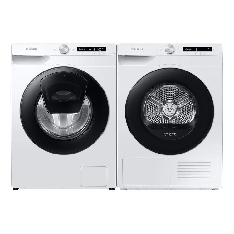 Samsung 8kg Heat Pump Smart Dryer with Intelligent AI Dry DV80T5420AW, Heat Pump View 2