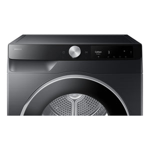 Samsung 9kg Smart Heat Pump Dryer DV90T6440LB, Control Panel View