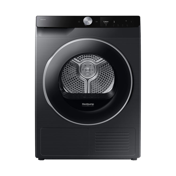 Samsung 9kg Smart Heat Pump Dryer DV90T6440LB, Front View