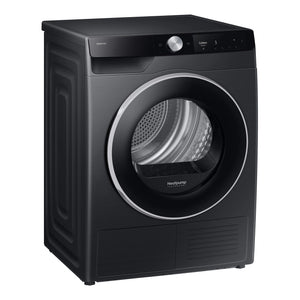 Samsung 9kg Smart Heat Pump Dryer DV90T6440LB, Left Side View