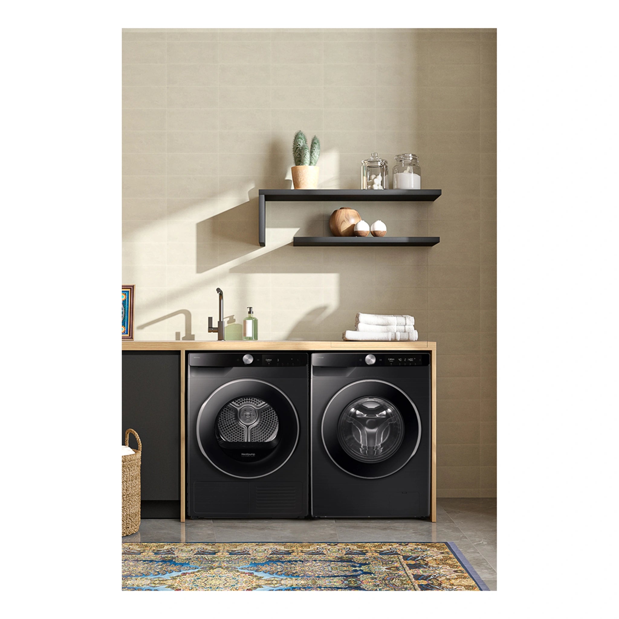 Samsung 9kg Smart Heat Pump Dryer DV90T6440LB, Lifestyle View 2