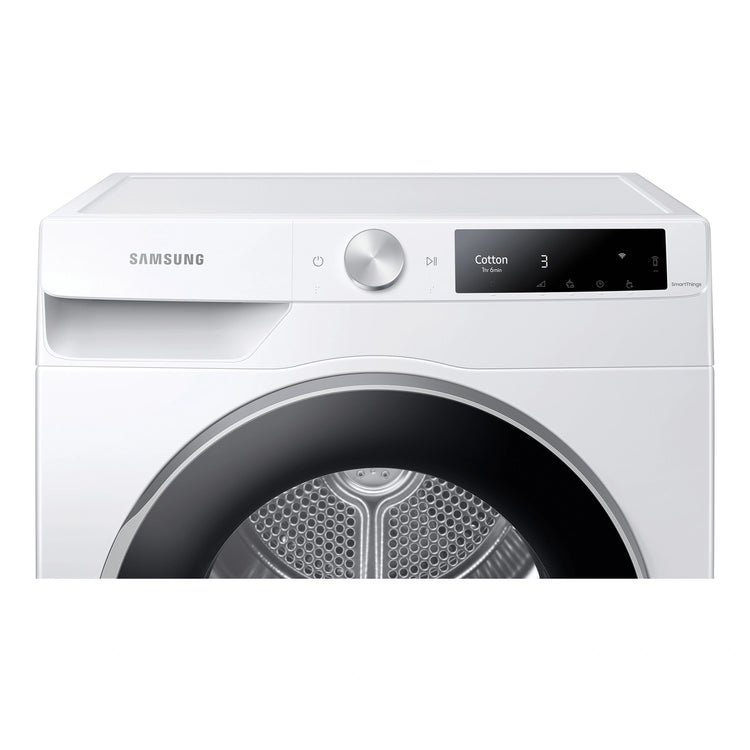 Samsung 9kg Smart Heat Pump Dryer DV91T6440LE, Control Panel View